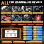 LAUNCH X431 Elite – servisne funkcije za Honda in Acura