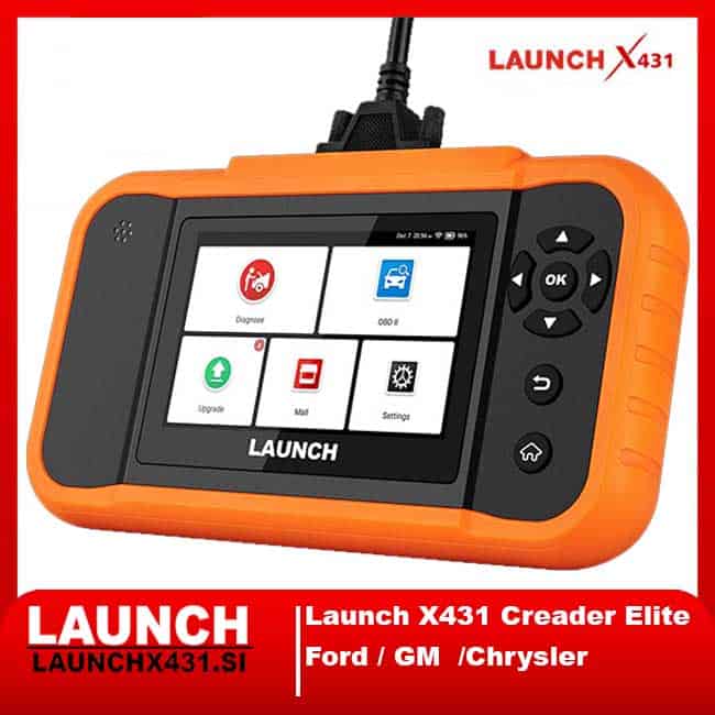 Launch X431 Creader Elite – diagnostičnI tester Ford GM Chrysler