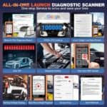 Launch X431 Creader Elite – univerzalni diagnostični tester z več kot 100.000 DTC kodami in poročili